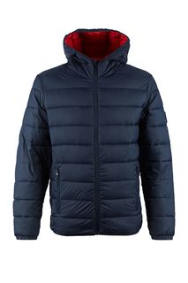 Демисезонная стеганая куртка с капюшоном Jack & Jones