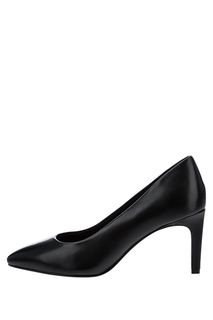 Черные туфли из гладкой кожи Tamaris