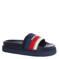 Шлепанцы TOMMY JEANS EN0EN00985 темно-синий