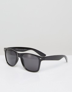 Черные квадратные солнцезащитные очки 7x-Черный