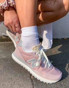 Розовые кроссовки New Balance 527-Розовый
