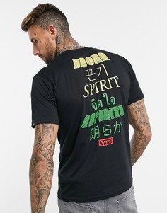 Черная футболка Vans-Черный