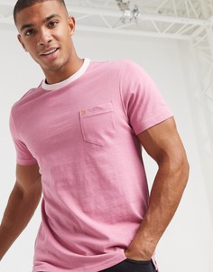 Футболка с карманом Farah-Розовый