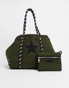 Черная сумка-шоппер Steve Madden-Черный