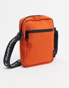 Терракотово-оранжевая сумка на плечо Carhartt WIP Brandon-Оранжевый