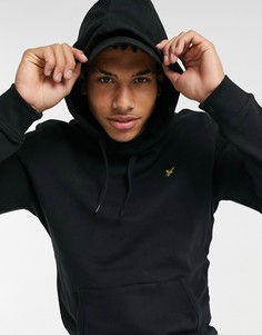 Худи черного цвета Lyle & Scott-Черный