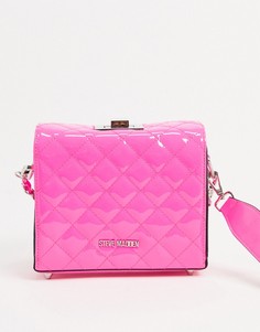 Розовая стеганая сумка через плечо Steve Madden-Розовый