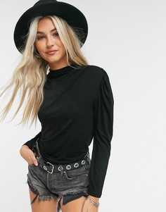 Черный топ Vila