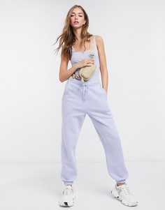 Голубые oversized-джоггеры ASOS DESIGN mix & match-Зеленый