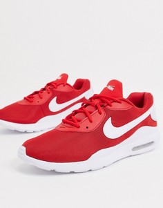 Красно-белые кроссовки Nike Air Max Oketo-Красный