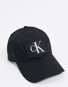 Черная кепка с логотипом Calvin Klein Jeans-Черный