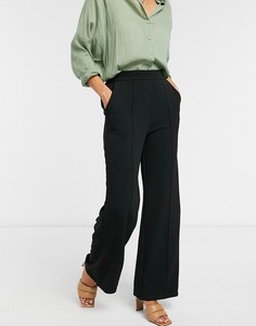 Черные широкие брюки Vero Moda-Черный