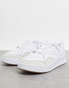 Белые кеды Lacoste-Белый