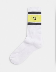 Спортивные носки с вышивкой телефона ASOS DESIGN-Мульти