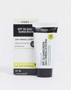 Минеральный солнцезащитный крем 50 мл The INKEY List SPF 30-Бесцветный