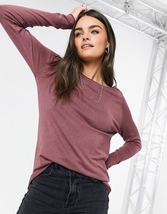 Розовый джемпер с круглым вырезом Vero Moda