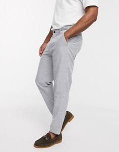 Узкие брюки в тонкую полоску Jack & Jones Premium-Синий