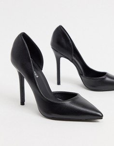 Черные туфли-лодочки Glamorous-Черный