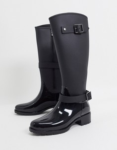 Черные ботинки ASOS DESIGN-Черный