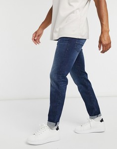 Выбеленные узкие джинсы Tom Tailor-Синий