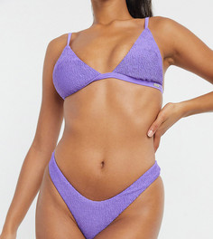 Фиолетовые плавки бикини от комплекта Free Society-Мульти
