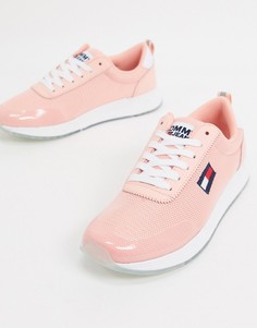 Розовые кроссовки Tommy Jeans-Розовый