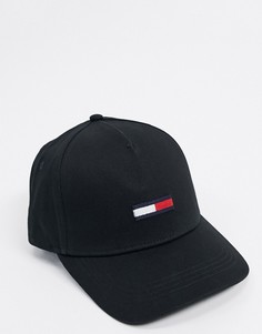 Черная кепка с логотипом Tommy Jeans-Черный