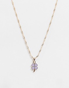 Ожерелье ASOS DESIGN-Золотой