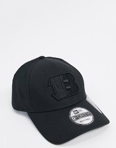 Кепка с логотипом команды "Cincinnati Bengals" New Era NFL 9FORTY-Черный