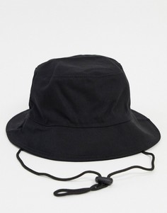 Черная панама ASOS DESIGN-Черный