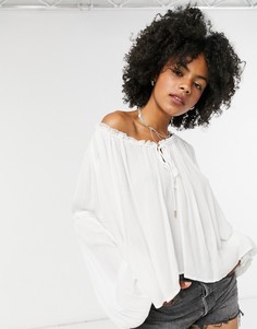 Блузка Free People-Кремовый