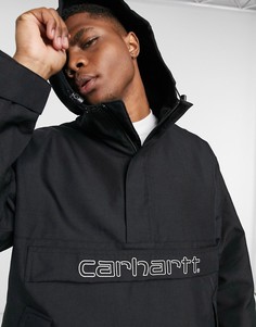 Куртка серо-синего/черного цвета Carhartt WIP-Черный