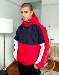 Сине-красная куртка Carhartt WIP-Темно-синий