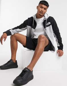 Худи серого цвета на молнии The North Face Himalayan-Серый
