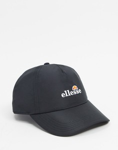 Черная бейсболка с маленьким логотипом ellesse-Черный