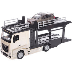 Игровой набор Bburago Street fire Mercedes-benz actros, 1:43