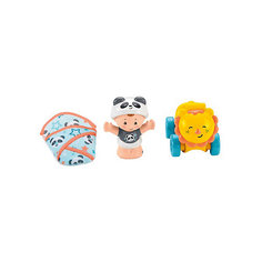 Игровой набор Fisher-Price Little People "Деловые малыши" С каталкой-машинкой Mattel
