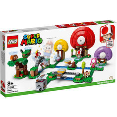 Конструктор LEGO Super Mario Погоня за сокровищами Тоада. Дополнительный набор 71368, 464 элемента