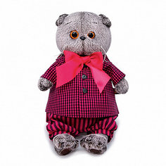 Мягкая игрушка Budi Basa Кот Басик в рубашке и штанах, 30 см