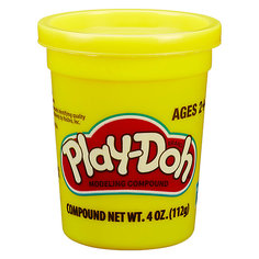 Пластилин Play-Doh в баночке 112 гр., жёлтый Hasbro