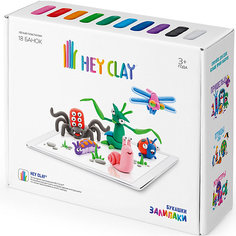 Легкий пластилин HEY CLAY Залипаки "Букашки"