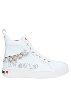 Высокие кеды и кроссовки Love Moschino