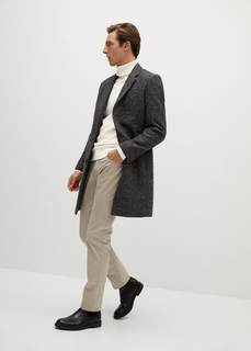 Свитер с рельефным узором - Carino Mango