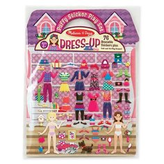 Книжка с наклейками "Puffy Stickers Play Set: Dress-Up" Melissa & Doug