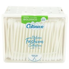 Ватные палочки Cotoneve Italian fashion collection 300 шт. контейнер