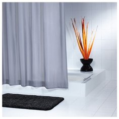 Штора для ванной RIDDER Madison 180x200 серый/серебряный