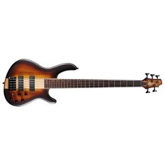 Бас-гитара Cort C5 Plus ZBMH Open Pore Tabacco Burst