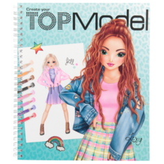 TOPModel Раскраска. Моя ТОПМодель