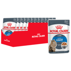 Корм для кошек Royal Canin Ultra Light (низкокалорийный) 12шт. х 85 г (кусочки в желе)