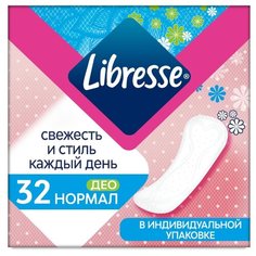 Libresse прокладки ежедневные Dailyfresh Normal Deo 32 шт.